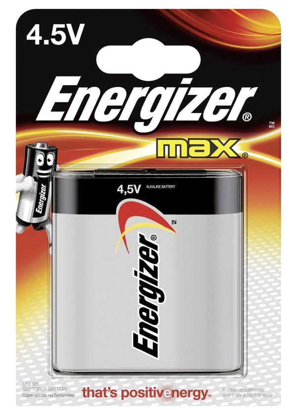 Energizer Max - Batteri 4,5V - Alkalisk