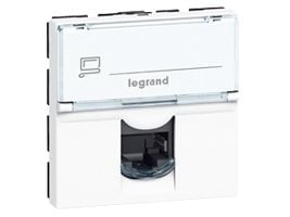 Legrand 076576, RJ-45, 2 modul/-er, STP, 6a, Vit, 493 g