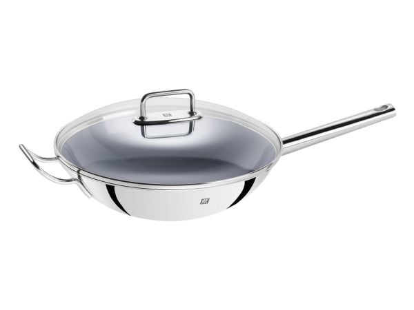 Zwilling 40992-032-0 Wok 32 cm, ruostumaton teräs, hopea