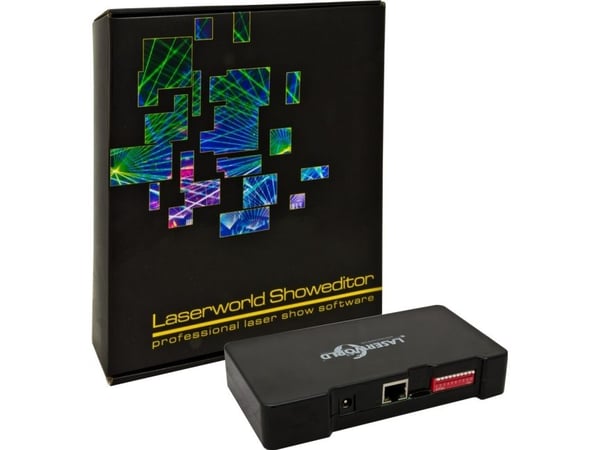 Laserworld Showeditor Set, Valaisimen säädin, Musta, 1 kpl