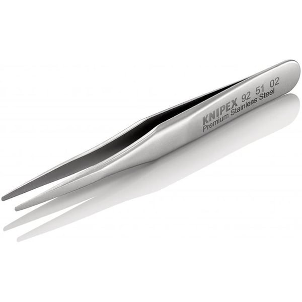 Knipex 92 51 02, Rostfritt stål, Rostfritt stål, Platt, Rak, 6 g, 8 mm