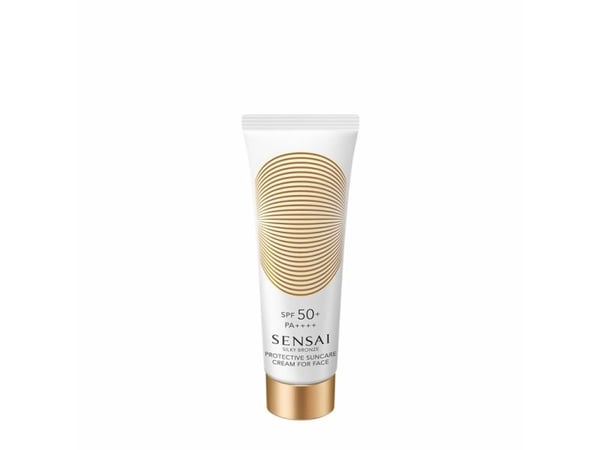 Sensai Protective Face Cream Spf 50 Silky Bronze 50 Ml