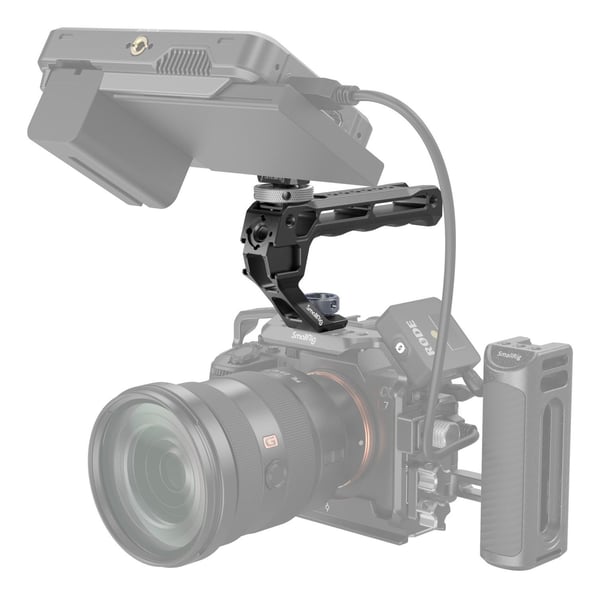 SmallRig 5322, Kaarikahva, musta, Alumiini, Silikoni, Ruostumaton teräs, 1/4, 3/8", 135 mm, 52,6 mm