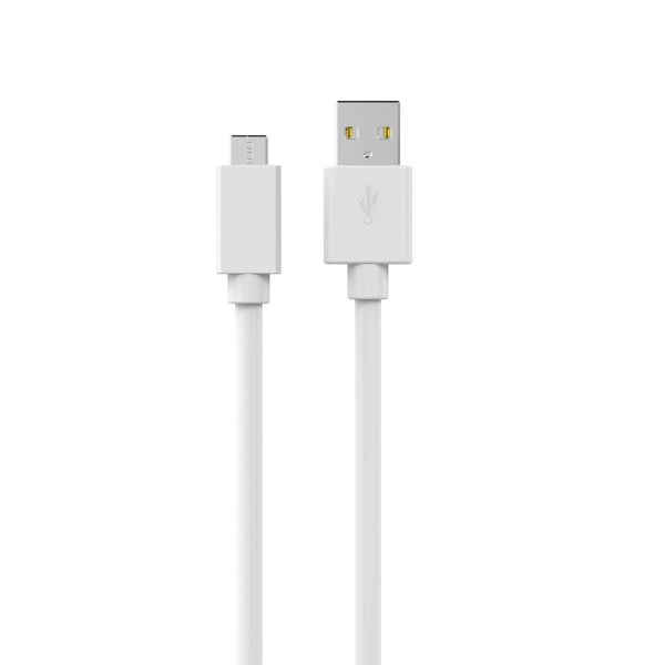 Sinox USB C till USB A-kabel. 0,3m. Vit, 0,3 m, USB C, USB A, USB 2.0, 0,48 Gbit/s, Vit