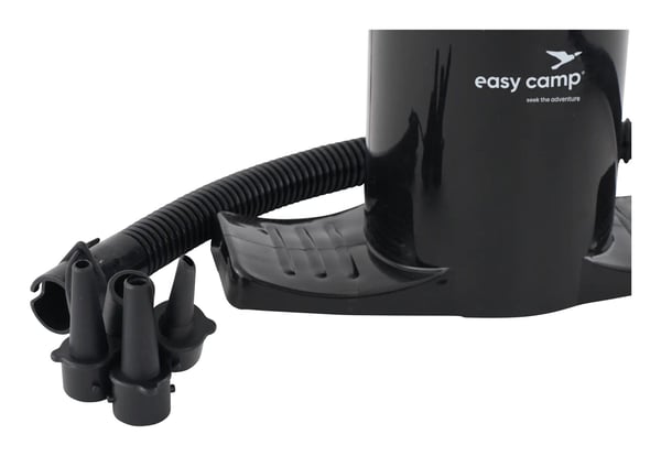 Easy Camp 680280, Handluftpump, Uppblåsbar utrustning, Svart, Orange, 223 mm, 114 mm, 400 mm