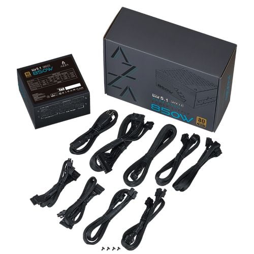 AZZA PSAZ-850G(ATX3.0) Virtalähde 850W 80+ GOLD PCI-e 5.0 retail (PSAZ-850G(ATX3.0))