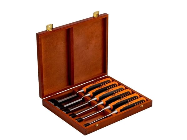 BAHCO 424P-S6-EUR talttasarja 6-32 mm 6 kpl, mustat/oranssit kahvat