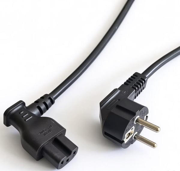 Microconnect MC-JT008/HT3W-H05VV-F-1.5, 1,5 m, Virtapistoke tyyppi E+F, C15 liitin, 250 V, 10 A