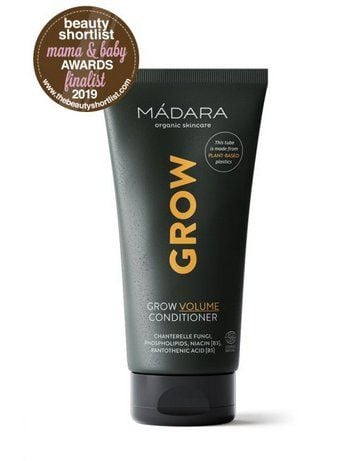 MÁDARA Grow Volume Conditioner Orgaaninen ihonhoito Kosteuttava hoitoaine 175ml