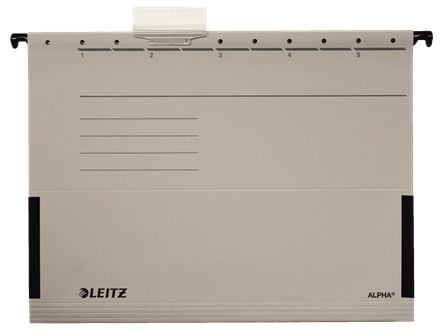 Leitz 19863085, A4, Harmaa, Pahvi, 275 g/m², 348 mm, 260 mm