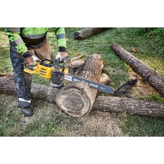 54v xr fv piła łańcuchowa 50cm 1 x 9ah