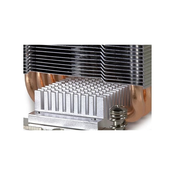 Dynatron R-27, Kjøler, 8 cm, 1000 RPM, 3800 RPM, Aluminium, Sort