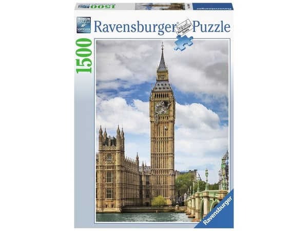 Ravensburger Findus am Big Ben 16009, 1500 stk, 14 År