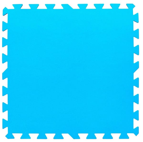 Bestway 58220, Gulv beskytter, Cyan, Polyethylen, 500 mm, 500 mm, 4 mm