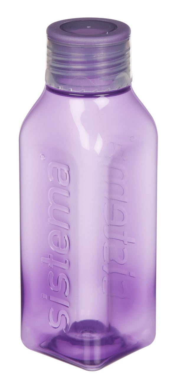 Sistema Small Square Bottle 475 ml – misty purple