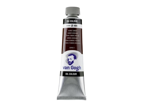 Van Gogh oljemaling tube Burnt Umber 409