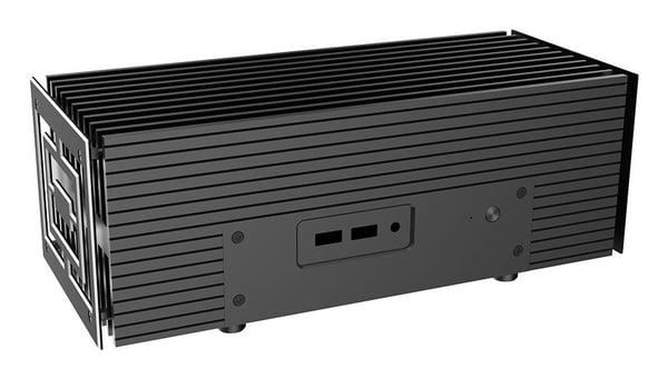 Akasa Turing AC Pro tuulettimeton kotelo Intel NUC 13 Pro -tietokoneelle