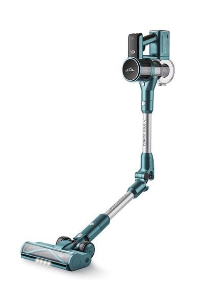 ETA Lunar 4238 90000 - Støvsuger - pinne/håndholdt (2-i-1) - uten pose - 400 W - uten kabel - blå/grønn - 1 batteri