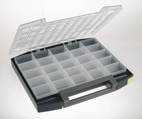 raaco Boxxser 55 5x10-25, Polykarbonat, 1,8 kg, Blå