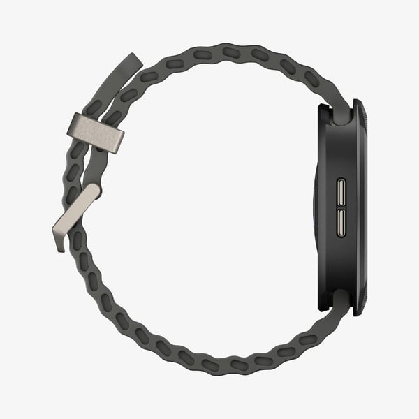 Spigen Liquid Air, Kotelo, Älykello, musta, Samsung, Watch 8 (40mm), Termoplastinen polyuretaani (TPU)