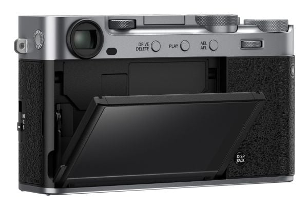 Fujifilm X -E5 - Silver Solo Corpo, 40,2 MP, 7728 x 5152 pixlar, X-Trans CMOS 5 HR, 6.2K, Pekskärm, Silver