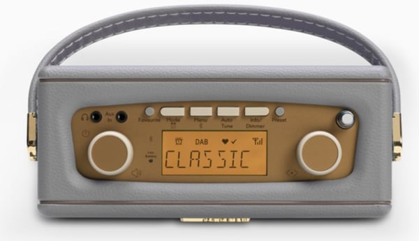 Roberts Radio Revival Uno BT radio DAB+ FM, grå