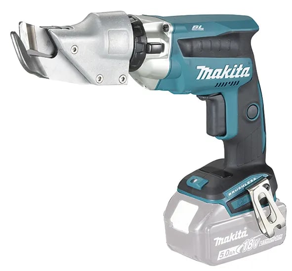 Makita levysakset 18V - Levysakset 1,3mm , lev. u/batteri &amp; laturi - SOLO