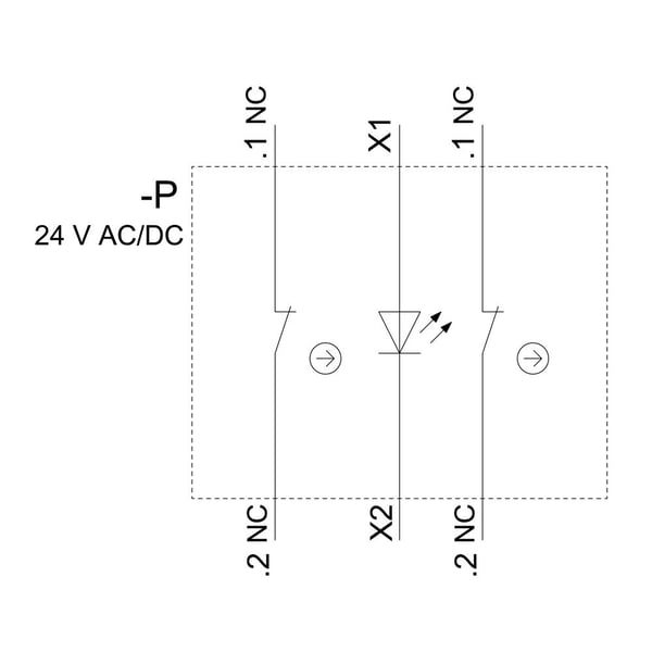 Siemens 3SU1551-1AB60-3PA0 kiinnike 1Ö 1Ö, 65 g, 90 mm, 60 mm, 30 mm