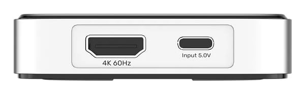 UNITEK V1162B01, Työpöytä, HDMI, Wi-Fi, 2,4 - 5 GHz, Harmaa, Musta, 8 m