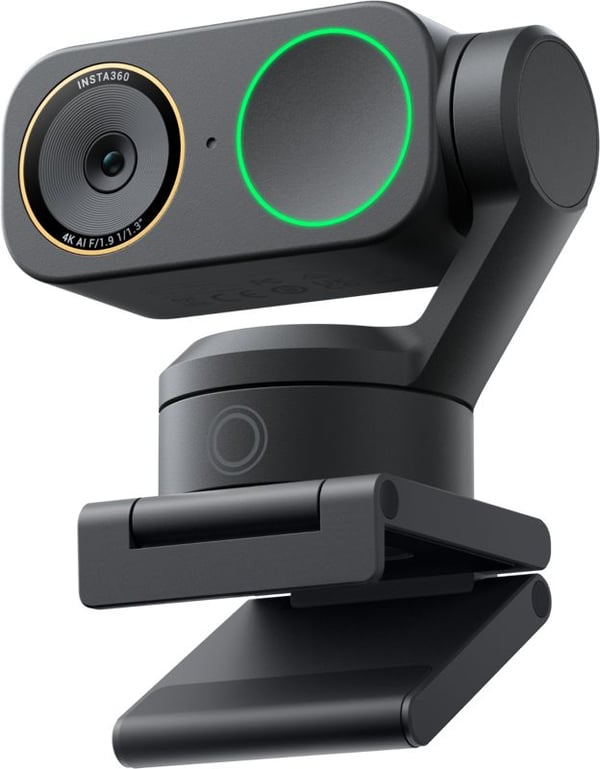 Insta360 Link 2 Pro webbkamera 3840 x 2160 USB-C, svart