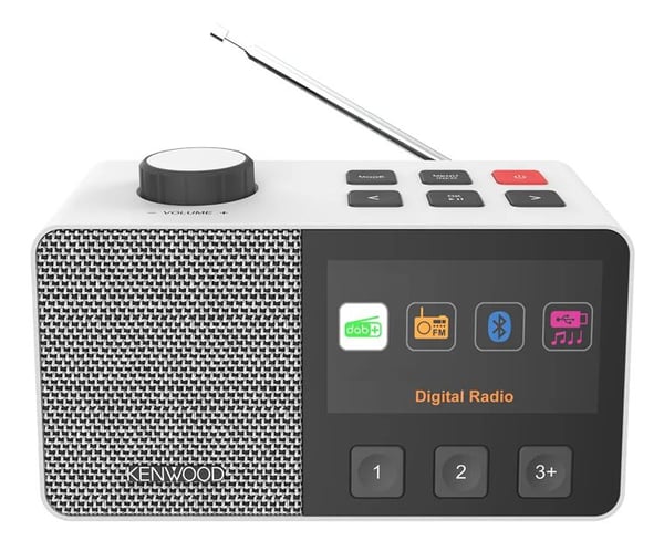Kenwood CR-M70DAB - Bærbar DAB-radio - 5 watt