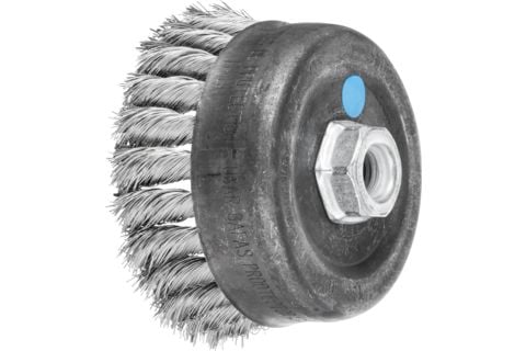 PFERD 43308042, Kopp stålbørste, 10 cm, 9000 RPM, 5 stykker