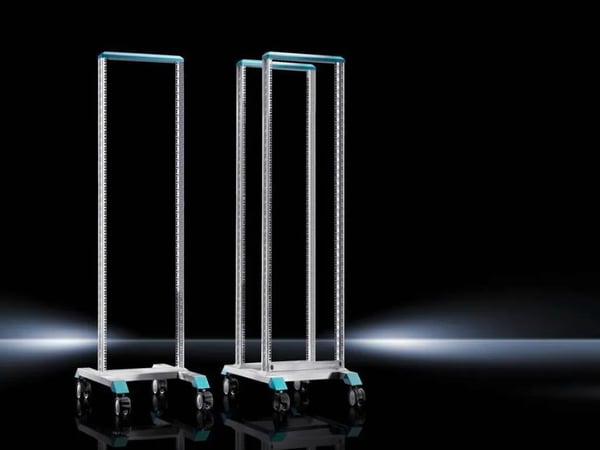 Rittal DK 7391.000, Fristående rack, 31U, 150 kg, Grå