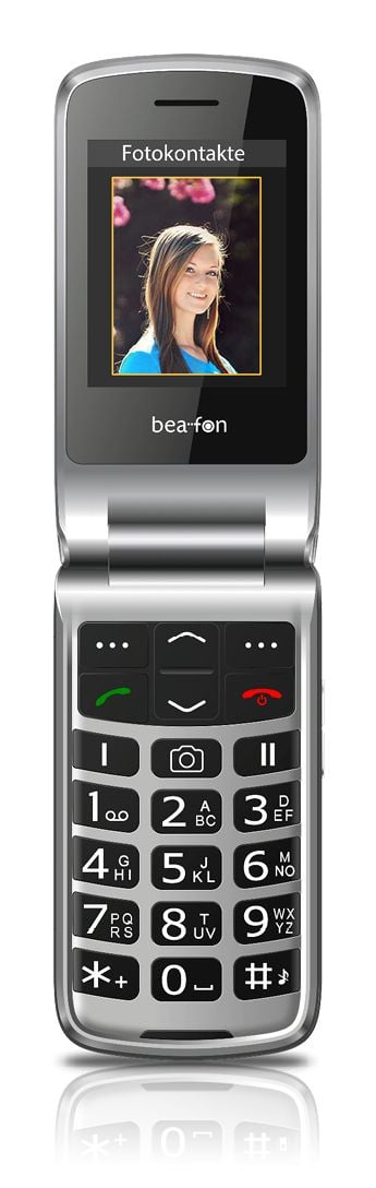 Beafon SL645plus, Avattava, Yksittäinen SIM, 7,11 cm (2.8"), 3 MP, 1550 mAh, musta, Hopea Beafon SL645plus, Avattava, Yksittäinen SIM, 7,11 cm (2.8"), 3 MP, 1550 mAh, musta, Hopea