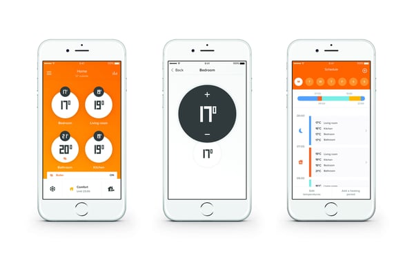 Netatmo NAV-EN ekstra smart radiatortermostat, hvit