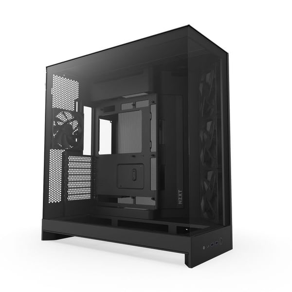 NZXT H9 Flow CM-H92FB-01 PC-kabinett, ATX, 2 paneler i herdet glass, svart