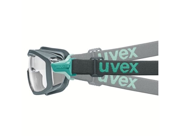 Uvex i-guard+, Suojalasit, Ei sukupuolirajoitusta, Musta, Sininen, Läpinäkyvä, Polykarbonaatti (PC), Polykarbonaatti