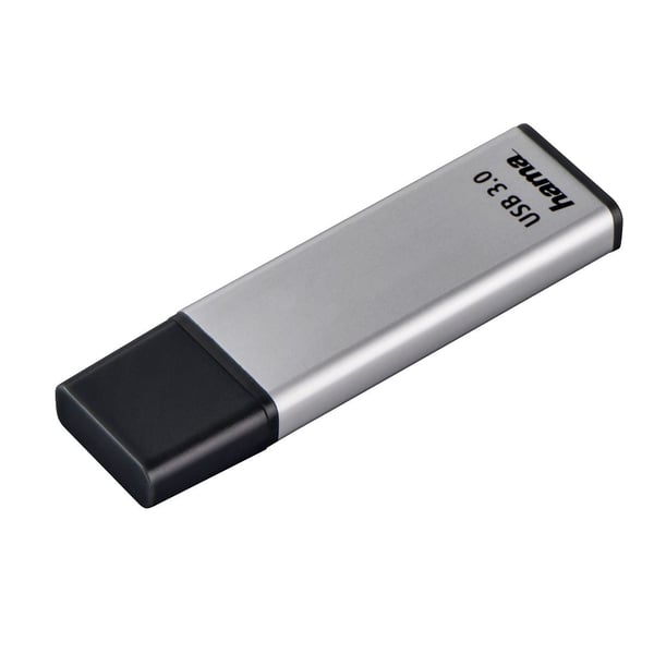 Hama Classic, 256 GB, USB Type-A, 3.2 Gen 1 (3.1 Gen 1), Med lokk, Sølv