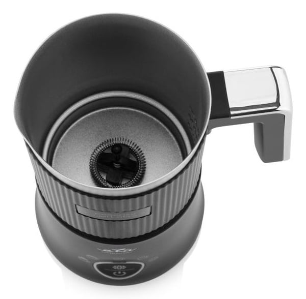 Eta Cremeo, Automatisk melkeskummer/varmer, Svart, Rustfritt stål, 0,35 l, Rustfritt stål, Berøringskontroll