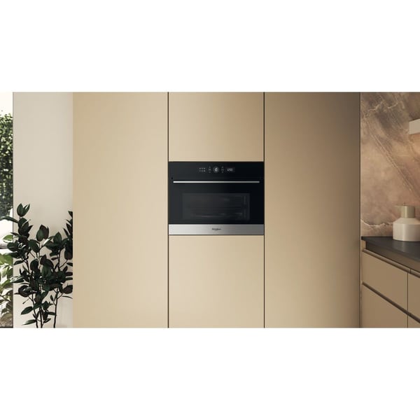Whirlpool WMW57DHMX, Innebygget, Kombinasjon mikrobølge, 40 l, 900 W, Innebygd skjerm, LCD