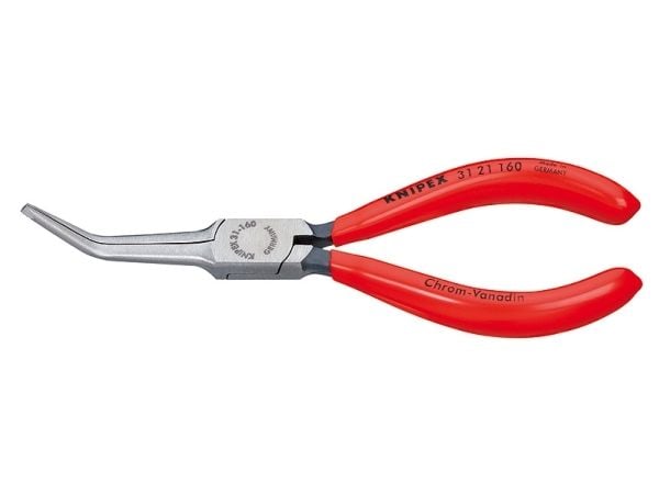 Knipex 31 21 160, Kärkipihdit, 2,5 mm, 5,5 cm, Terästä, Muovi, Punainen