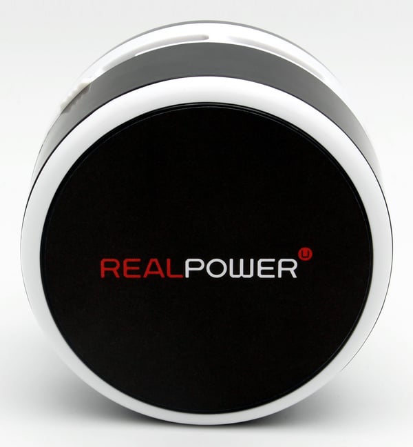 RealPower Mini Hoover-1, Kuiva, Pussiton, musta, Valkoinen, Akku, 90 min, AA