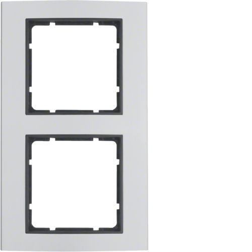 Berker 10123004, Gjuten aluminium, Antracit, Gjuten aluminium, Skruvlös, Berker, Matt, 1 styck
