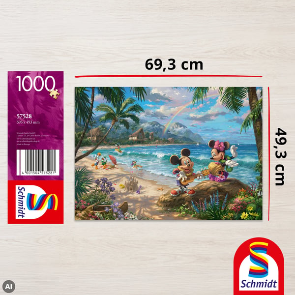 Schmidt Spiele 57528, 1000 kpl, Sarjakuvat, 12 vuosi/vuosia