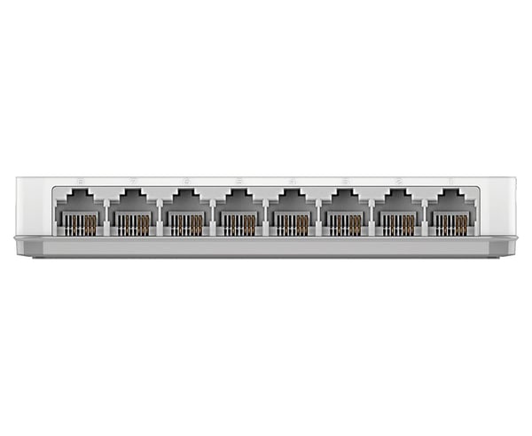 D-Link DES 1008C - Switch - ikke-styrt - 8 x 10/100