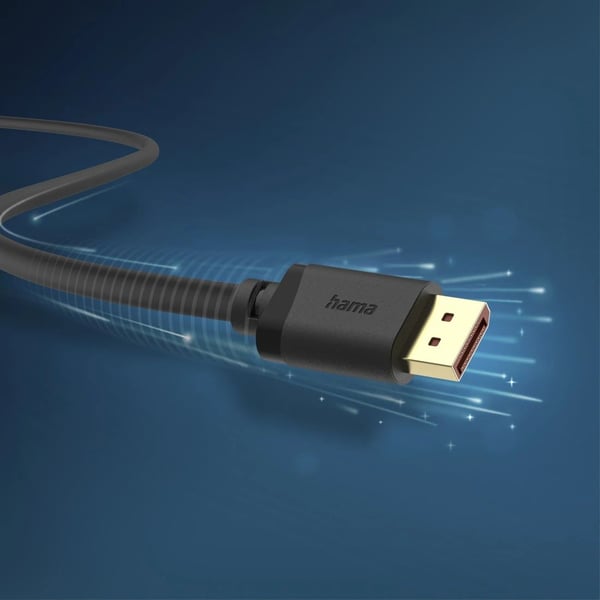 Hama 00202032, 2 m, DisplayPort, DisplayPort, Hankjønn, Hankjønn, 15360 x 8640 piksler