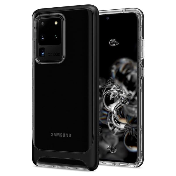 Spigen Neo Hybrid NC Samsung Galaxy 988 S20 Ultra tapauksessa puhelimen musta ACS00720