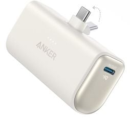 Anker Nano - Powerbank - 5000 mAh - 22,5 Watt - 3 A (24-nastainen USB-C) - musta kivi