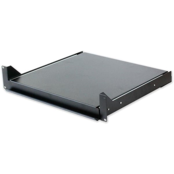 Techly I-CASE TRAY-5-BK, Stativhylde, Sort, 10 kg, 2U, 400 mm, 5,4 kg