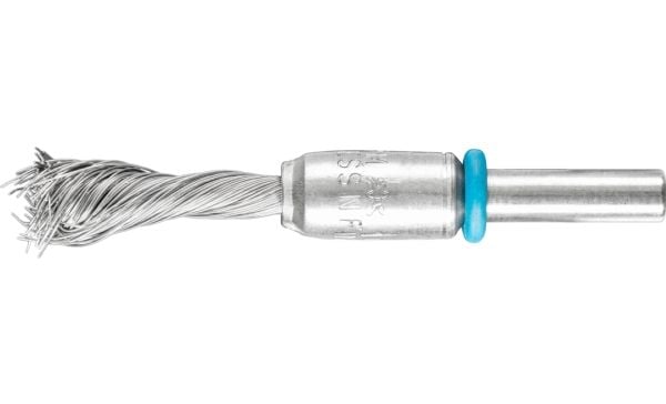 PFERD End brushes knotted, SINGLETWIST, INOX-TOTAL, shank-mounted, 1 cm, 10 stykker